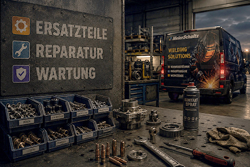 ERSATZTEILE, REPARATUR UND WARTUNG